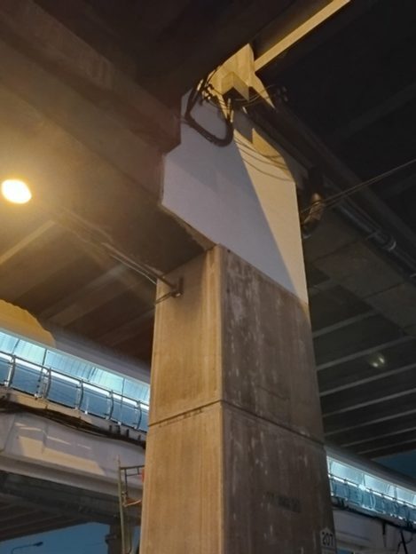 Completed tollway restoration